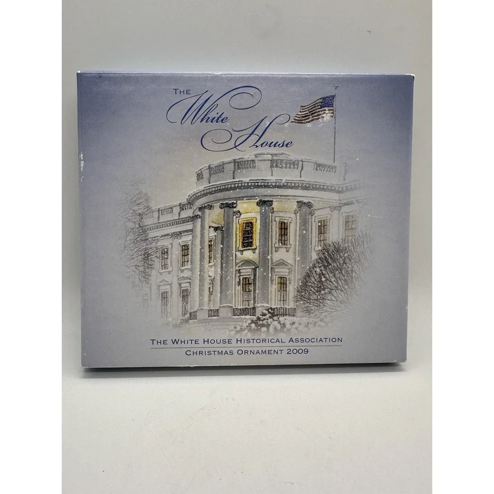 White‎ House Historical Association Christmas Ornament 2009 New In Box
